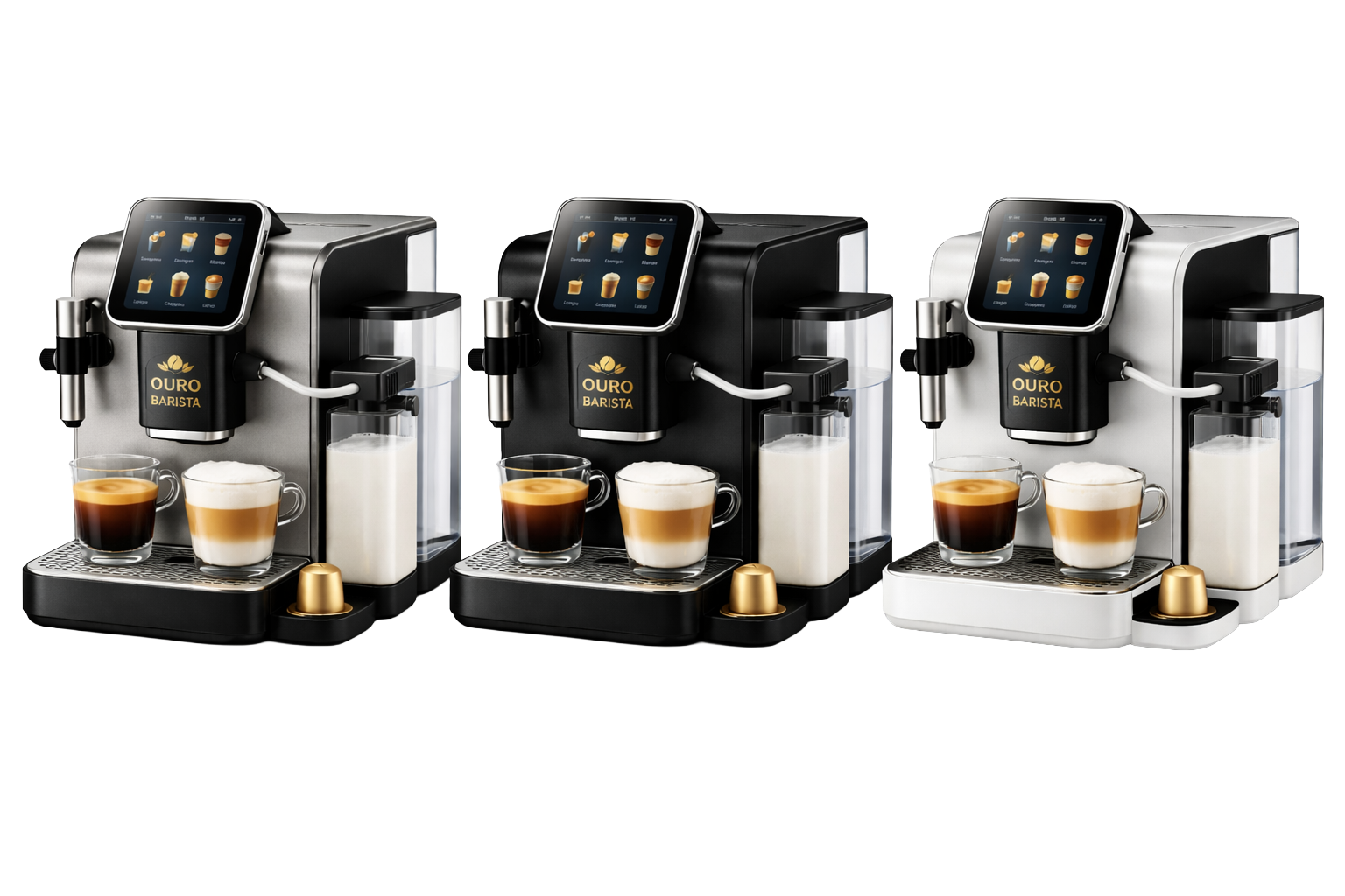 Machine à capsules Ouro do Brasil – Barista Suprema