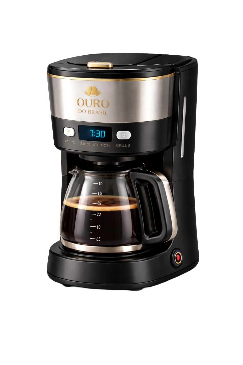 Ouro do Brasil – Aroma Plus Cafetière filtre programmable