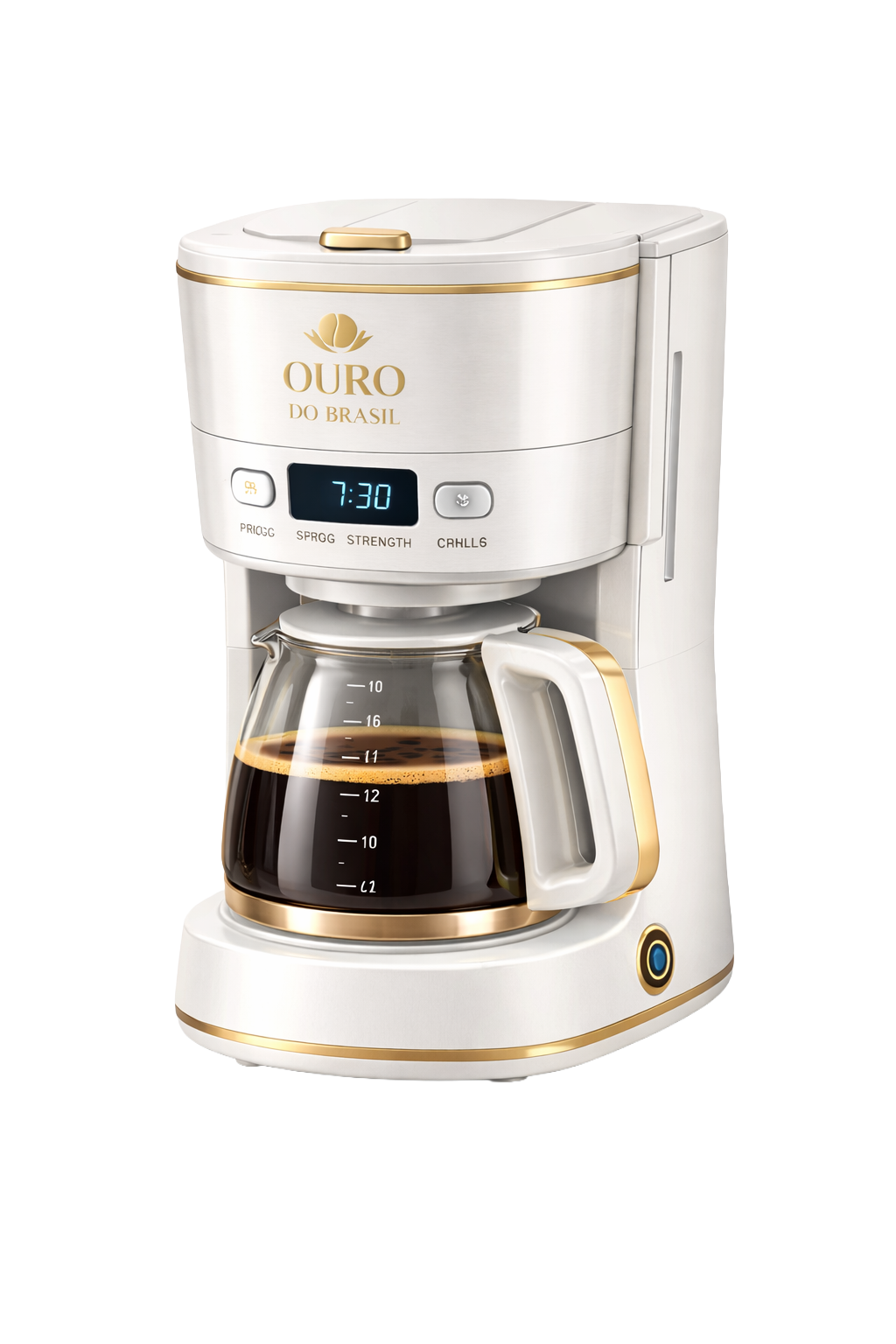 Ouro do Brasil – Aroma Plus Cafetière filtre programmable