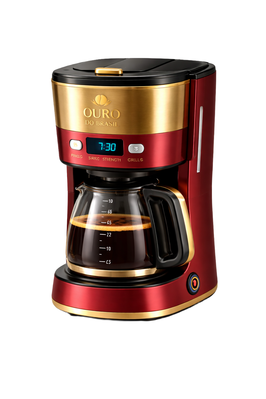 Ouro do Brasil – Aroma Plus Cafetière filtre programmable