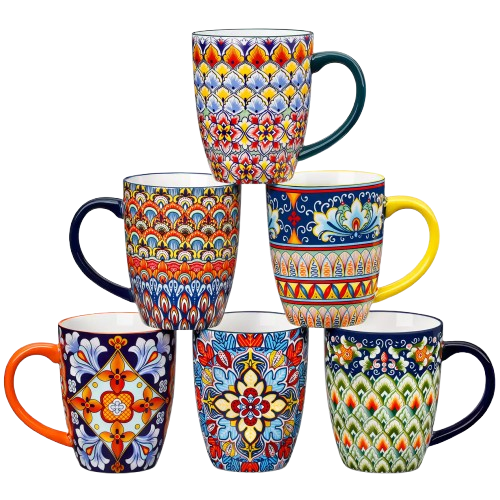 Simi Lot de 6 tasses