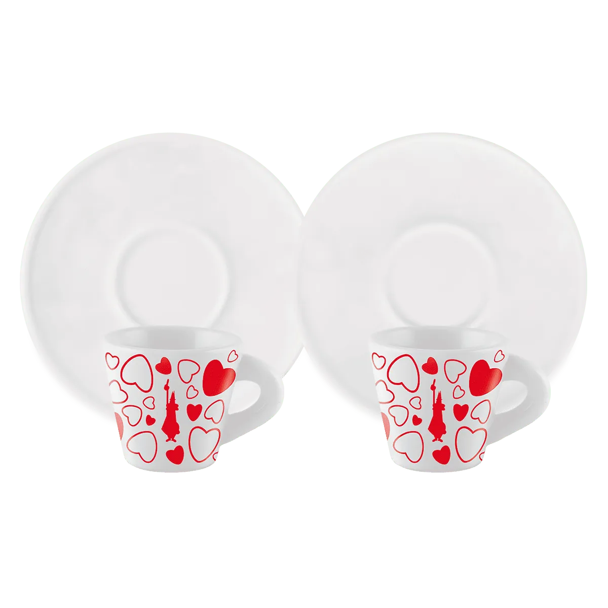 Set 2 tasses espresso - Cœur – Image 3